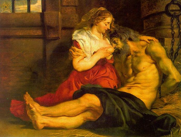 Peter Paul Rubens Roman Charity France oil painting art